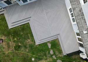 Large Patio Style Deck