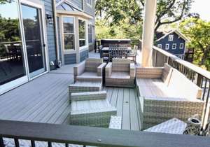 Large Deck Built for Relaxation
